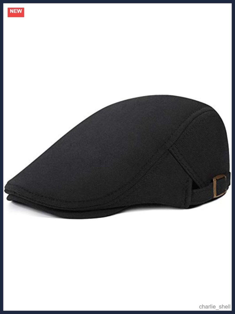 Men's Cotton Newsboy Flat Cap Gatsby Cabbie Adjustable One Size